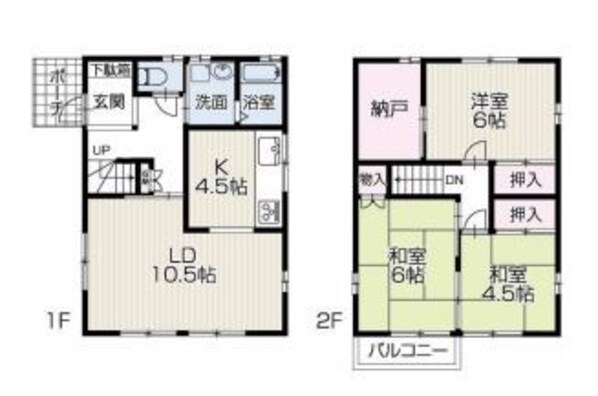 姫路駅 バス17分  神姫バス　市立図書館安室分館前下車：停歩4分 1階の物件間取画像